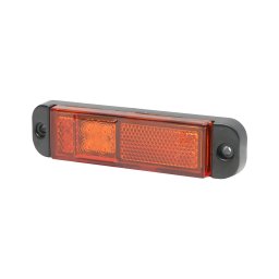 Lampa laterala LED galbena 130 mm, 12-24V, Breckner Germany