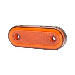 Lampa laterala LED galbena 118 mm 12-24V pentru camion Breckner Germany