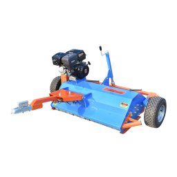 Tocator resturi vegetale tractabil Breckner Germany 115 cm, motor 15 CP