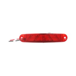 Lampa de gabarit laterala LED rosie 100 mm 12-24V Breckner Germany