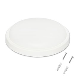 Plafoniera LED cu senzor 24W, IP65, 260 mm, pentru spatii umede, Breckner