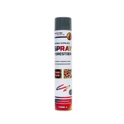 Vopsea spray pentru marcaj forestier gri 750 ml Breckner Germany