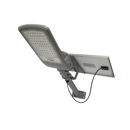 Lampa stradala LED solara 40W, 1800 lm, IP66, 6500K, cu panou solar