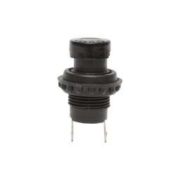 Buton pornire universal din plastic cu revenire, 12/24V, 25A, 2 pini