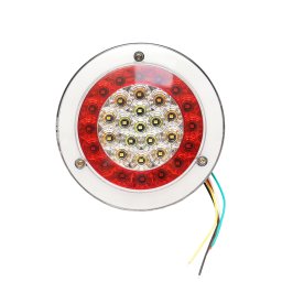 Lampa stop spate LED rotunda 24V, 56 LED-uri, 150x35 mm, Breckner Germany
