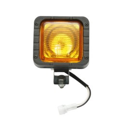 Proiector de lucru universal galben 12V 55W H3 pentru John Deere si JCB