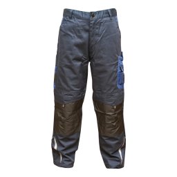 Pantaloni de lucru bleumarin din poliester si bumbac, marimea M, Breckner Germany