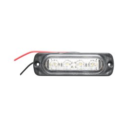 Lampa LED laterala de gabarit alba 12-24V, 4 LED-uri, Breckner