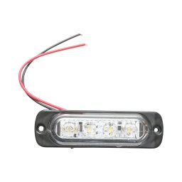 Lampa LED laterala de gabarit alba 12-24V, 4 LED, Breckner