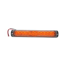 Lampa LED laterala de gabarit galbena 12-24V, 12 LED, Breckner FR1279