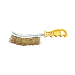 Perie de sarma semiluna 255 mm cu maner din plastic Breckner Germany