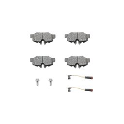 Set placute frana spate cu senzor uzura pentru Mercedes Vito Breckner