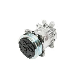 Compresor clima A/C 12V pentru Deutz si JCB, fulie 132 mm