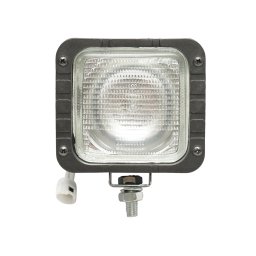Proiector de lucru patrat 12V pentru JCB si Deutz-Fahr, cu bec H3