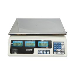Cantar electronic 40 kg cu ecran LCD dublu si baterie 4V Breckner