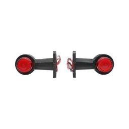 Lampa gabarit laterala LED NEON rosu-alb 12V-24V Breckner Germany