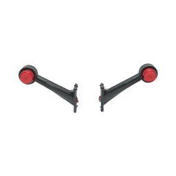 Set lampi gabarit laterale LED neon 12V-24V rosu-alb Breckner