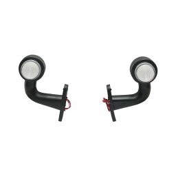 Set lampi gabarit laterale LED Neon rosu-alb 12V-24V Breckner