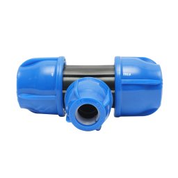 Teu reductie pentru irigatii D32x20x32 mm, PN16, rezistent UV