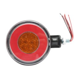 Lampa gabarit LED 12/24V pentru oglinda camion rosu/alb Breckner