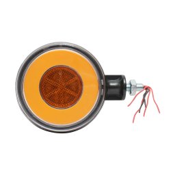 Lampa gabarit LED 12/24V pentru oglinda camion rosu-galben Breckner