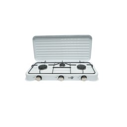 Aragaz cu 3 arzatoare pe gaz Starlux SGS-6003, capac metalic