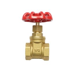 Robinet de trecere din bronz 1/2 PN16 cu filet interior Breckner