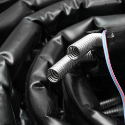 Teava solara dubla din inox DN16, 20 m, flexibila, izolata, cu cablu sonda