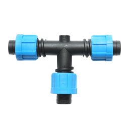 Teu egal 17x17x17 mm pentru banda de picurare si sisteme de irigatii
