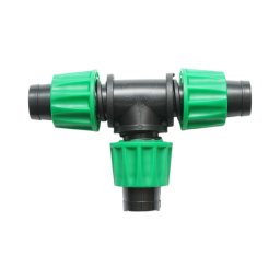 Teu egal 16 mm pentru banda de picurare, conector irigatii