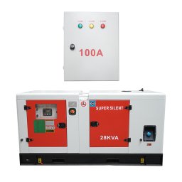 Generator electric trifazat diesel 28 kVA, 230/400V, Ricardo, ATS 100A