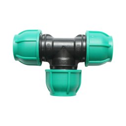 Teu compresiune egal 25x25x25 mm PN16 pentru sisteme de irigatii