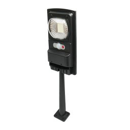Lampa solara LED 100W cu senzor, panou solar 3W, IP65, Breckner