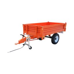 Remorca basculabila 1.5T cu instalatie electrica, o osie si anvelope 185R14