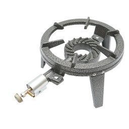 Pirostrie din fonta pe gaz cu 3 picioare, diametru 280 mm