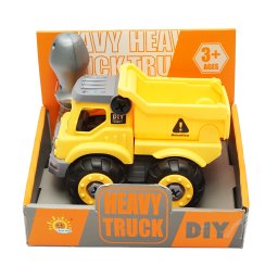 Jucarie camion Montessori DIY pentru copii 3+ ani, model basculant