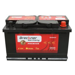 Acumulator auto 80Ah 720A 12V Breckner Premium fara intretinere