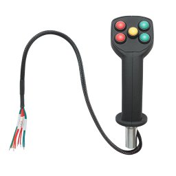 Joystick electric industrial cu 5 butoane, model L-DK-04