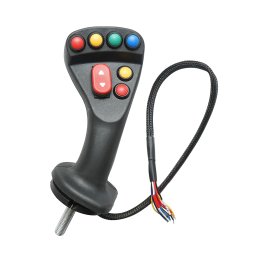 Joystick electric industrial cu 8 butoane M-DK-01 pentru comanda precisa