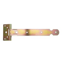 Balama pentru poarta tip T, 250 mm, finisaj zincat pentru montaj rezistent