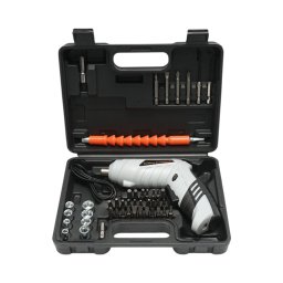 Trusa masina de însurubat cu acumulator 3.6V, 48 piese, LED