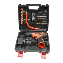 Masina de gaurit si insurubat cu acumulator 12V, 1.5Ah, set 28 piese