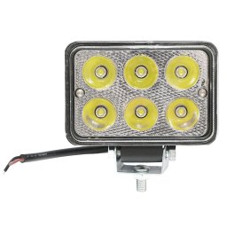 Lampa LED spot 18W cu 6 LED-uri, 10-60V, unghi 30°, IP67