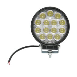 Lampa LED auto 42W cu 14 LED-uri, flood 60°, 10-30V, IP67