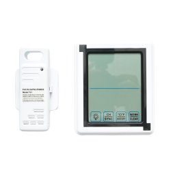 Termometru si higrometru digital wireless pentru interior si exterior, 60 m