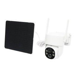 Camera de supraveghere solara 4G WiFi PTZ 4MP cu panou 5W si UBOX
