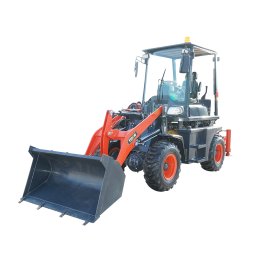 Buldoexcavator THOR 3.5T cu motor diesel 50 CP, cupa 0.5 m³