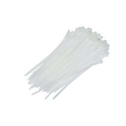 Fasete colier plastic albe 3.6x150 mm, set 100 buc, Breckner Germany