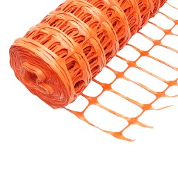 Plasa gard pentru delimitare lucrari 1 x 50 m, ochi 70 x 40 mm, portocaliu