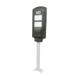 Lampa solara stradala LED 40W, 6500K, panou 10W, baterie 10000mAh, IP65